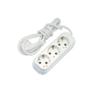 3lü Topraklı Kablolu Priz 5 Mt Royaleks-81836