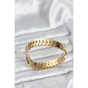 316L Çelik Başak Model Kadın Kelepçe Bileklik