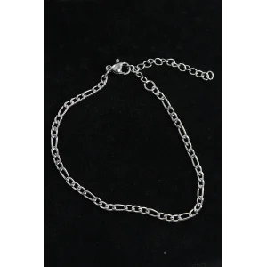 316L Çelik Figaro Model Gümüş Renk Erkek Bileklik