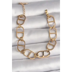 316L Çelik Gold Renk Kadın Bileklik