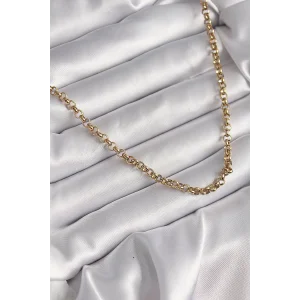 316L Çelik Gold Renk Kadın Kolye