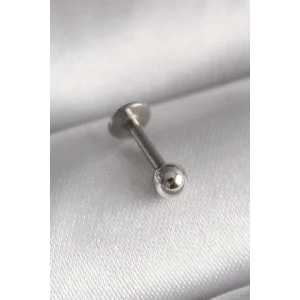 316L Çelik Gümüş Renk Topçuk Piercing