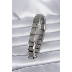 316L Çelik Gümüş Renk Yazılı Nomination Model Kadın Bileklik