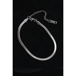 316L Çelik İtalyan Model Gümüş Renk Erkek Bileklik