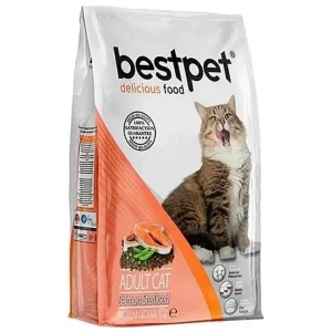 Bestpet Somonlu Kısırlaştırılmış Yetişkin Kedi Maması 15 Kg