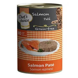 Chefs Choice Kıyılmış Somonlu Yetişkin Konserve Kedi Maması 400 Gr