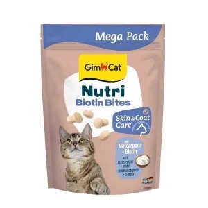 Gimcat Nutri Biyotinli ve Mascarpone Peynirli Tablet Kedi Ödül Maması 425 Gr