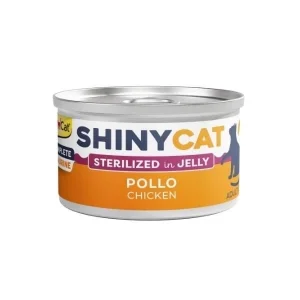 Gimcat Shinycat Jöle İçinde Tavuklu Kısırlaştırılmış Konserve Kedi Maması 70 Gr
