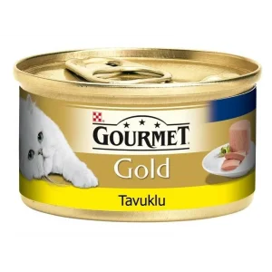 Gourmet Gold Kıyılmış Tavuklu Yetişkin Konserve Kedi Maması 85 Gr