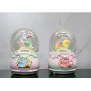 Işıklı Müzikli Kar Küresi Orta Boy Alk3045