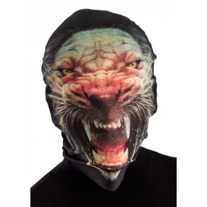 Kafaya Tam Geçmeli Aslan Maskesi - Streç Aslan Maskesi Model 3