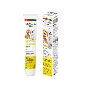 Kiki Excellent Bağışıklık Sistemi Destekleyici Yavru ve Yetişkin Multi Vitamin Köpek Macunu 100 Gr
