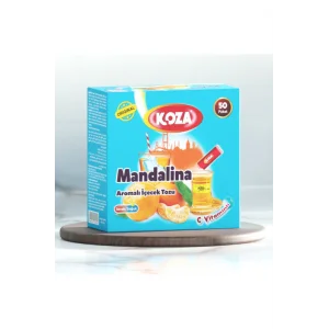 Koza Tek İçimlik Mandalina Aromalı Toz İçecek 50li