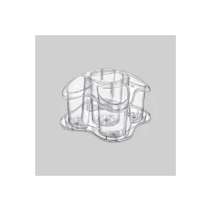 Papatya Masa Üstü Kaşıklık Şeffaf Royaleks-E227