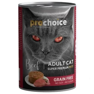 Pro Choice Adult Biftekli Yetişkin Konserve Kedi Maması 400 Gr