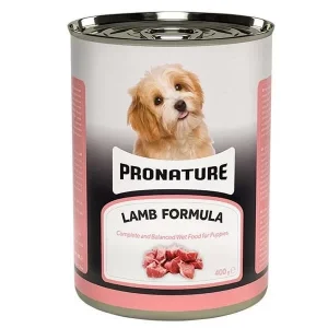 Pronature Kuzu Etli Parça Etli Yavru Köpek Konservesi 400 Gr