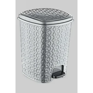 Rattan Star Pedallı Çöp Kovası 35  Lt. Royaleks-E249