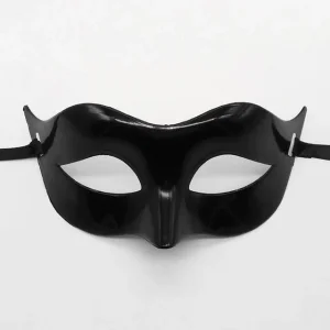 Siyah Renk Masquerade Kostüm Partisi Venedik Balo Maskesi
