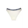 10 Adet Beli Yazılı Pamuklu Kalın Lastik Kadın Slip Külot