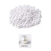 1.000 gram (1 kg.) 14mm Beyaz Renk Plastik İnci Boncuk Çanta ve Takı Yapım Boncuğu (~540 adet)
