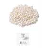 1.000 gram (1 kg.) 8mm Krem Renk Plastik İnci Boncuk Çanta ve Takı Yapım Boncuğu (~3.200 adet)