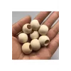 20 Gr (20 Adet) Ahşap Boncuk 15 mm çap x 10 mm Delik Doğal Yuvarlak Ahşap Makrome El İşi Çanta