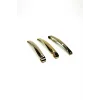 3 Adet Metal Klasik Saç Tokası Orijinal 9 cm