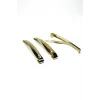 3 Adet Metal Klasik Saç Tokası Orijinal 9 cm