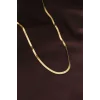316L Çelik Altın Renk 60 cm İtalyan Zincir Kolye