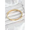 316L Çelik Gold Renk 65 mm Kadın Kelepçe Bileklik