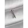 316L Çelik Gümüş Renk Çivi Model Piercing