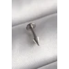 316L Çelik Gümüş Renk Çivi Model Piercing
