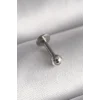 316L Çelik Gümüş Renk Topçuk Piercing