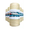 5 Adet Polyester Makrome İpi 270 Krem 100 gr
