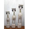 Ahşap 3lü Deve Kuşu Seti 90 Cm Trendy:7