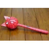Ahşap Kedili Spiderman Marakas Tekli Polos:24