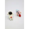 Astronot Hamur Küpe - ÇOK RENKLİ
