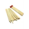 Bambu Adana Kebap Şişi Ahşap 25 Adet Yassı Çöp Şiş Kebap Şişi 30 cm