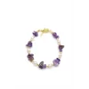 Boncuk Bileklik - Mor