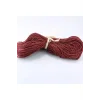 Bordo Renk Çile Kağıt İp Çanta Ipi Supla Ipi  No:62 - (550-600 gr)