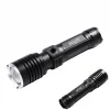 Bright Ght-5761 Xp90 Led 3 Mod Zoomlu Yağmur Suyu Geçirmez Şarjlı El Feneri 26650 Pilli