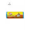 Büyük Boy Çöp Torbası 65 x 80 cm 10 Lu Rulo x 10 Paket = 100 Adet (Mavi)