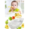Cam Elma ve Sebze Rendesi Bebekler İçin Yemek Hazırlama