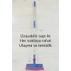 Çok Amaçlı Cam Silme Fırçası - Silikon Uçlu Çekçek - Tüy Toplayıcı Döner Başlıklı