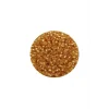 Dökme Cam Kum Boncuk (11/0) 2 mm - 20 Gram -  Şeffaf Altın - BNC027