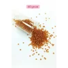 Dökme Cam Kum Boncuk (11/0) 2 mm - 60 Gram -  Koyu Bal Rengi - BNC070