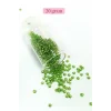 Dökme Cam Kum Boncuk (8/0) 3 mm - 20 Gram - Şeffaf Çimen Yeşili - BNC154
