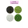 Dökme Cam Kum Boncuk (8/0) 3 mm - 4 Renk - Toplam 80 Gram - BNC418
