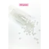 Dökme Cam Kum Boncuk Büyük Boy (6/0) 4 mm - 60 Gram - İnci Beyaz - BNC117