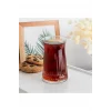 Elegance Desenli Cam Çay Bardağı Seti 150 ml 6lı Royaleks-81310